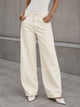 Off White Relaxed Balloon Leg Jeans