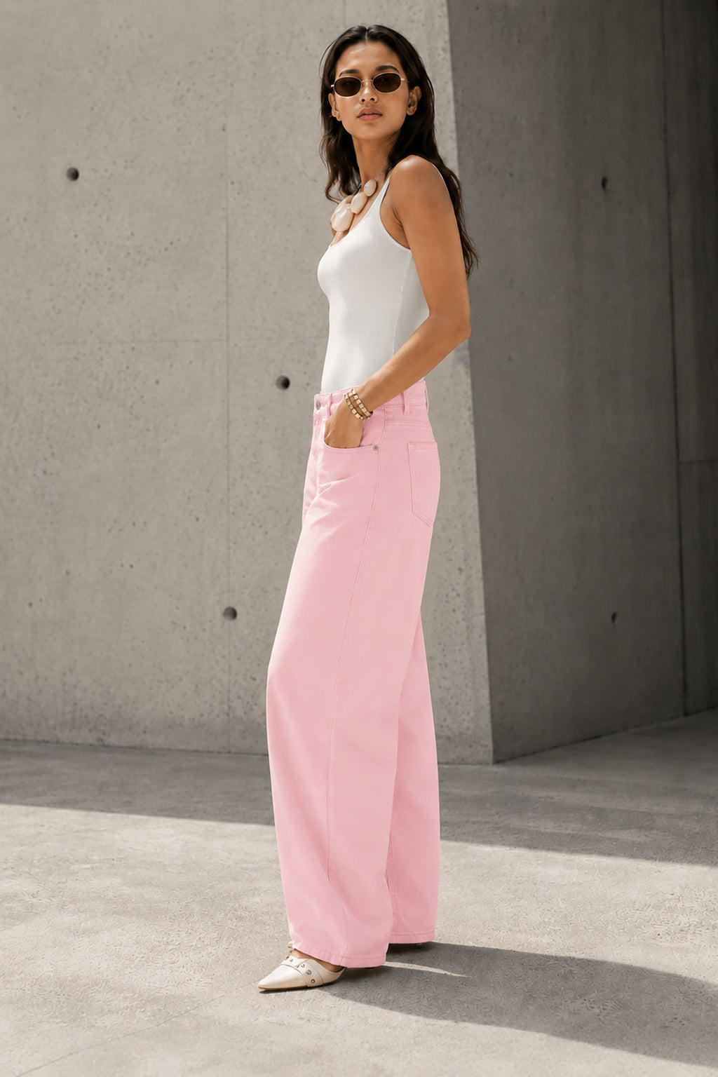 Rose Relaxed Balloon Leg Jeans
