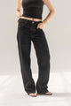 Vintage Navy Mid-Rise Relaxed Straight Jeans
