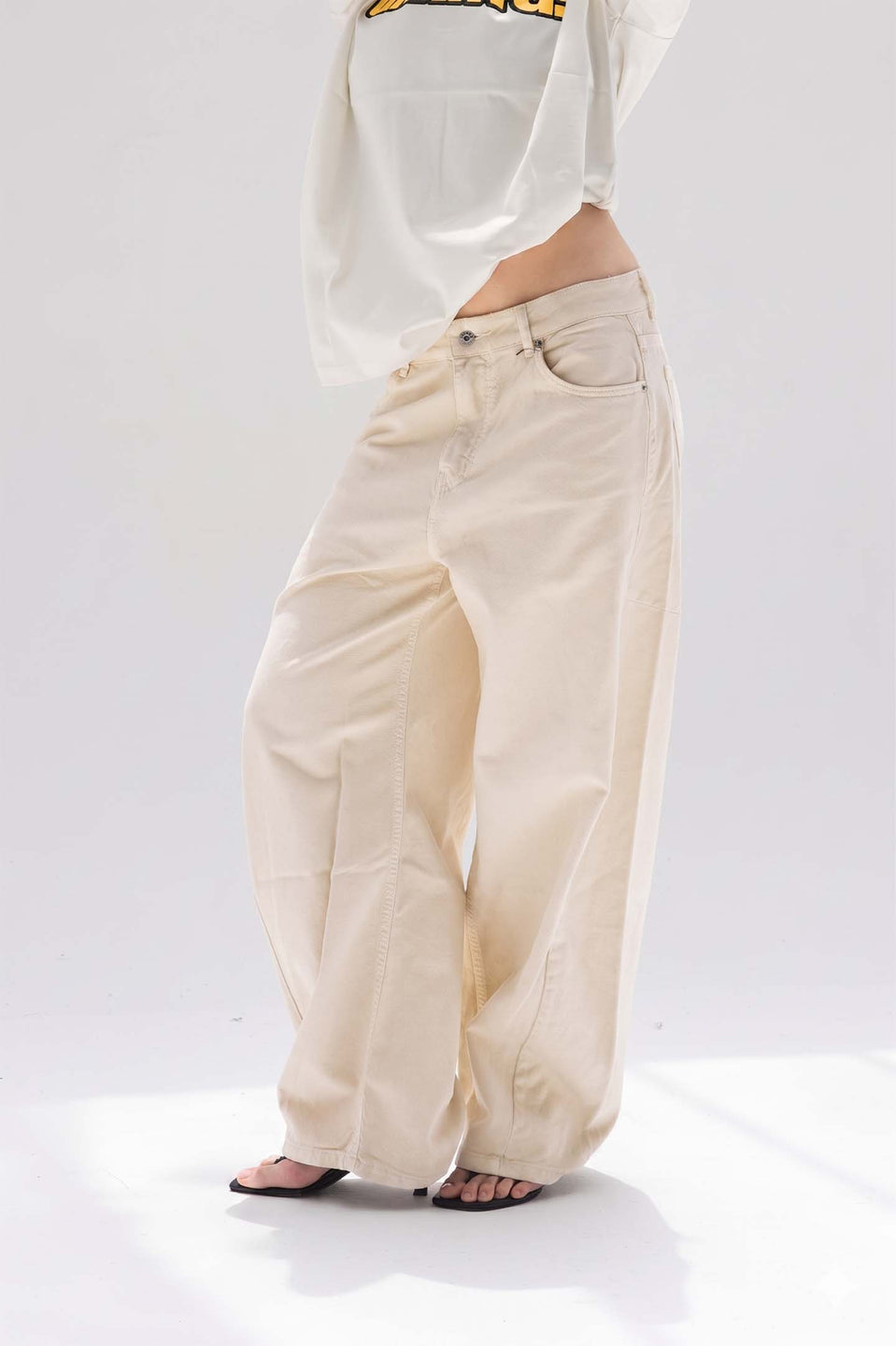 Off_White Low-Rise Baggy Corduroy Pants