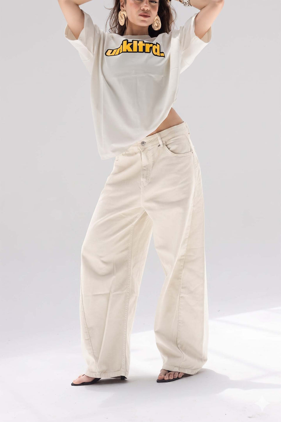 Off_White Low-Rise Baggy Corduroy Pants