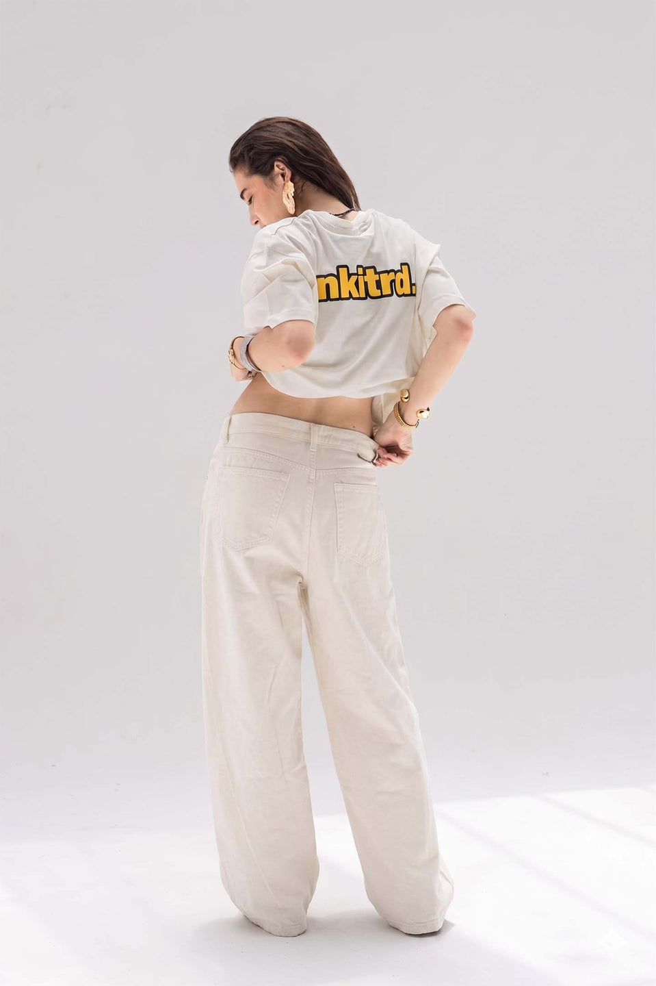 Off_White Low-Rise Baggy Corduroy Pants