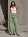 Mint High Rise Wide Leg Pants
