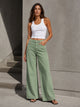 Mint High Rise Wide Leg Pants