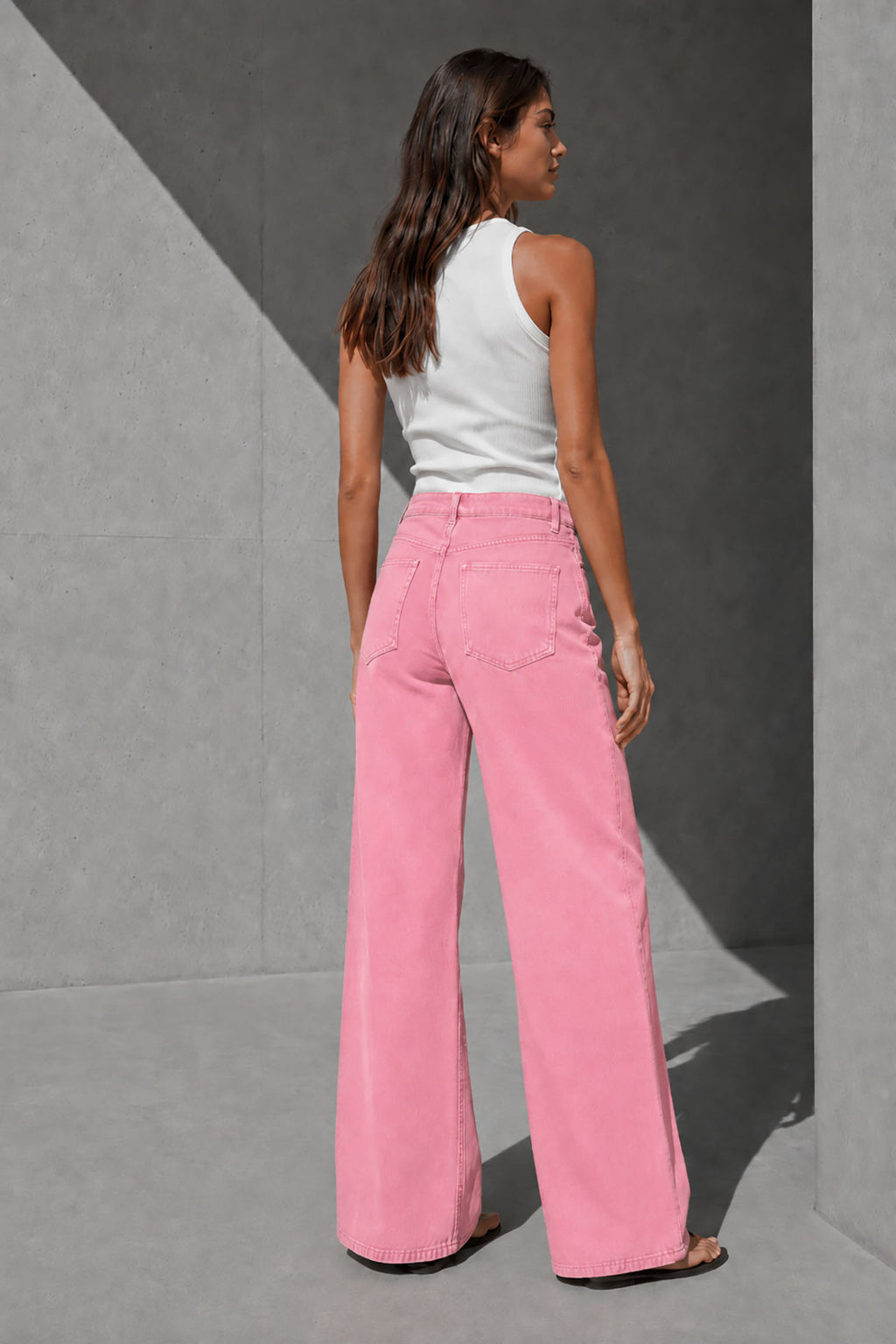 Rose High Rise Wide Leg Pants