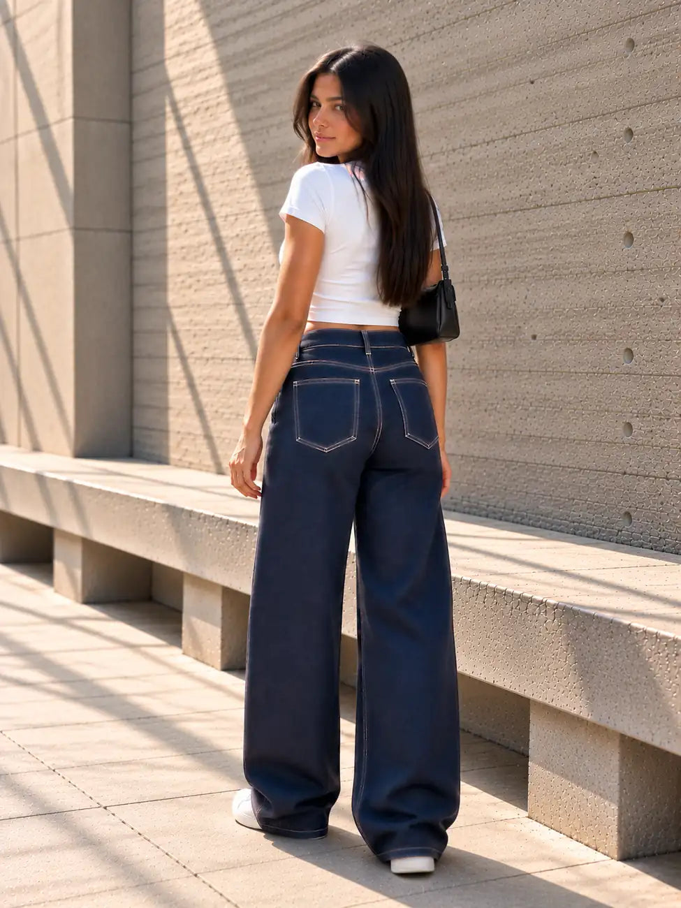B838 Navy jeans