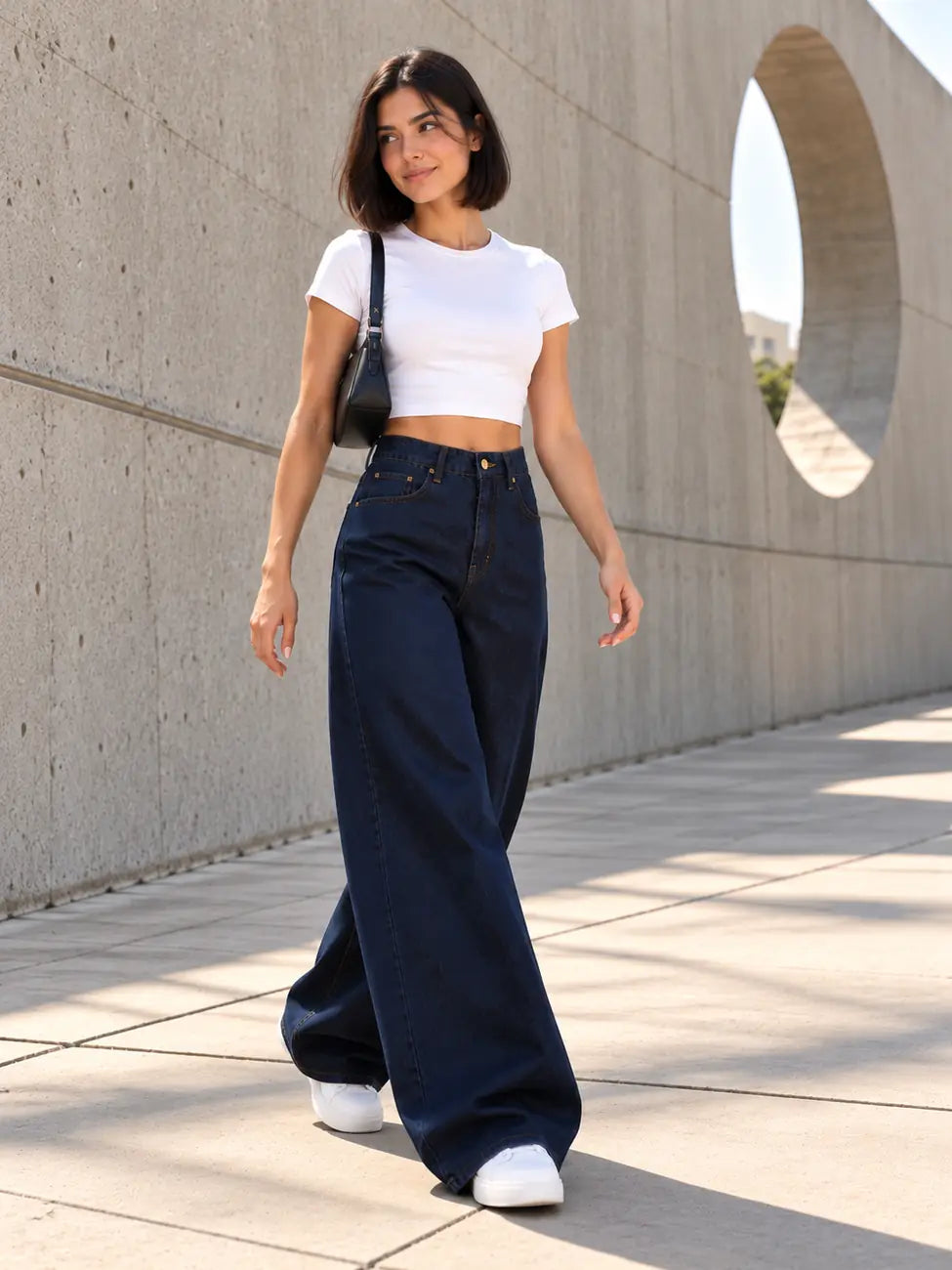 B852 Navy jeans