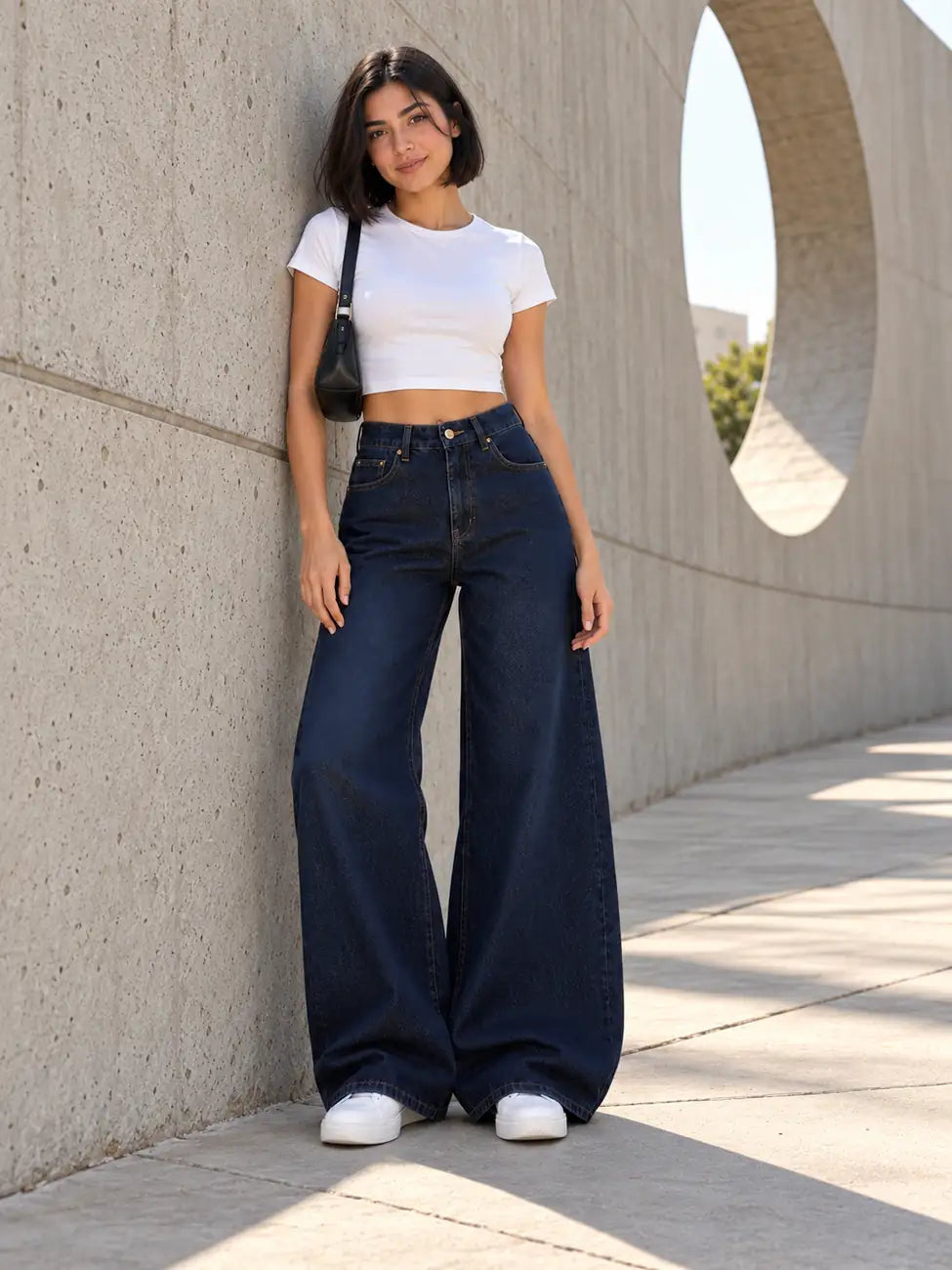 B852 Navy jeans