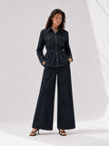 Vintage Navy Denim Co-ord Set