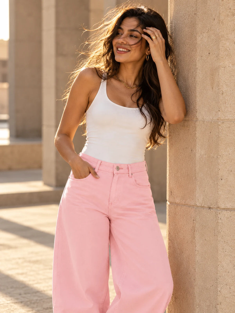 Rose Relaxed Balloon Leg Jeans